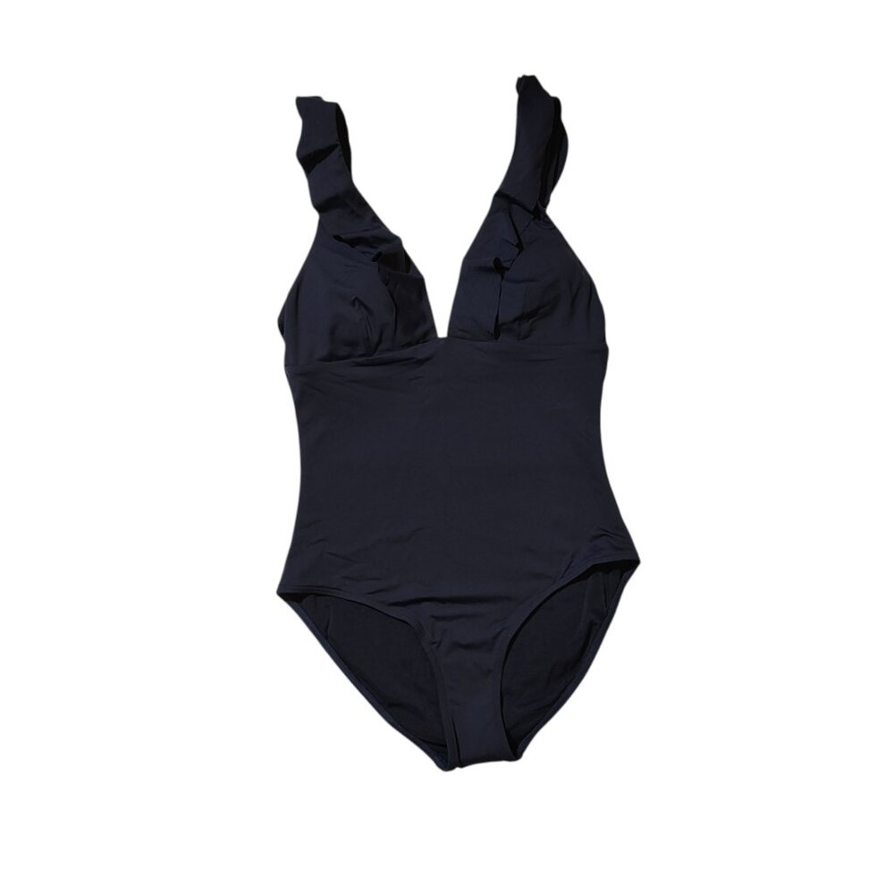 Sea Level Swim Australia Women's Size‎ 12 Eco Essentials Frill 1 Piece Swimsuit View 2